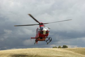 Medical Helicopter Landing